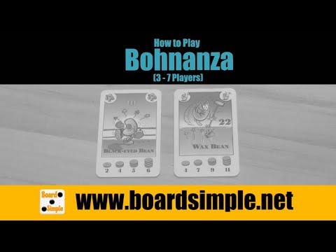 How to Play - Bohnanza (For 3-7 Players)