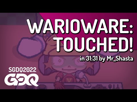 Warioware: Touched! by Mr_Shasta in 31:31 - Summer Games Done Quick 2022