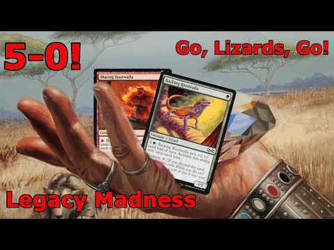 5-0! UNSTOPABLE 8 Lizard Madness! Legacy Magic: the Gathering isn&#039;t ready for this tech!