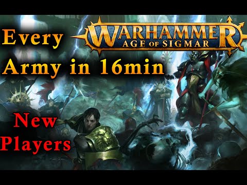 [Old] Every AoS Army In 16 Minutes - 2020