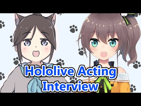 SodaFunk tried &quot;Hololive Acting Interview&quot;