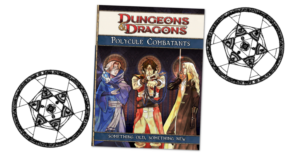 a cover of a D&D book showing the Castlevania characters.