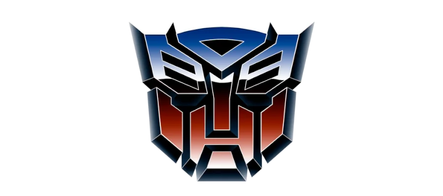The transformers logo