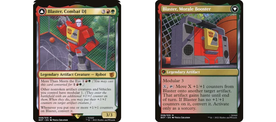 The Magic card Blaster, Combat DJ