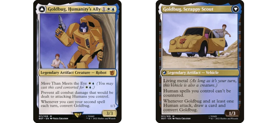 The Magic card Goldbug, Humanity's Ally