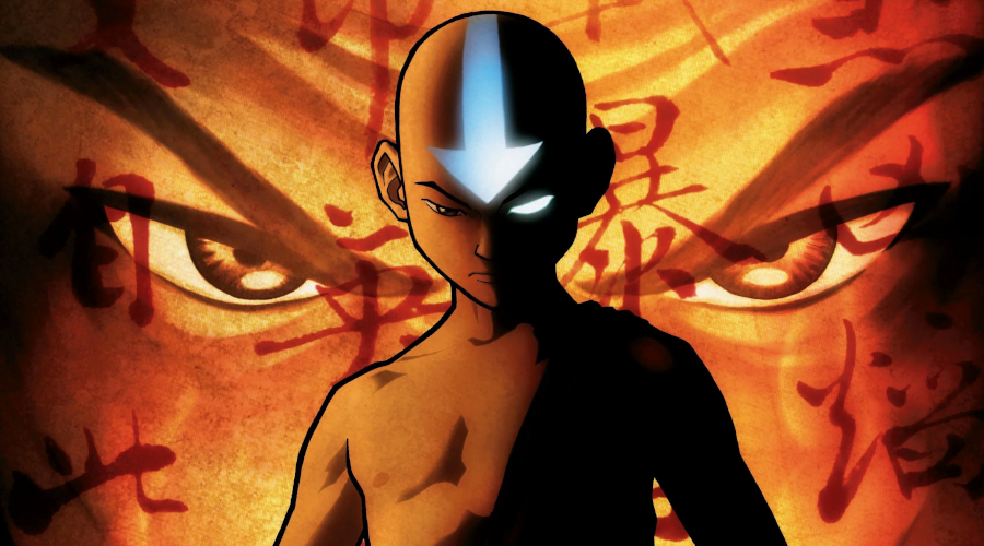 A crop of an Avatar: The Last Airbender poster