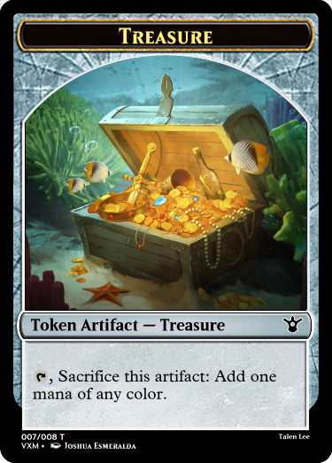 a treasure token