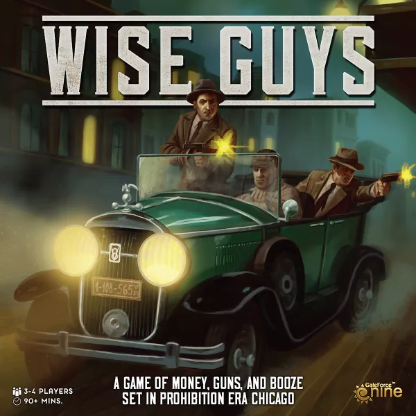 The box cover of Wise Guys