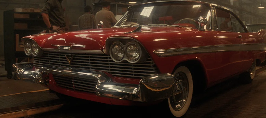 A screencap from the movie Christine.
