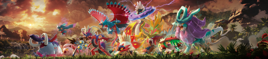 Promotional art of the ancient paradox pokemon